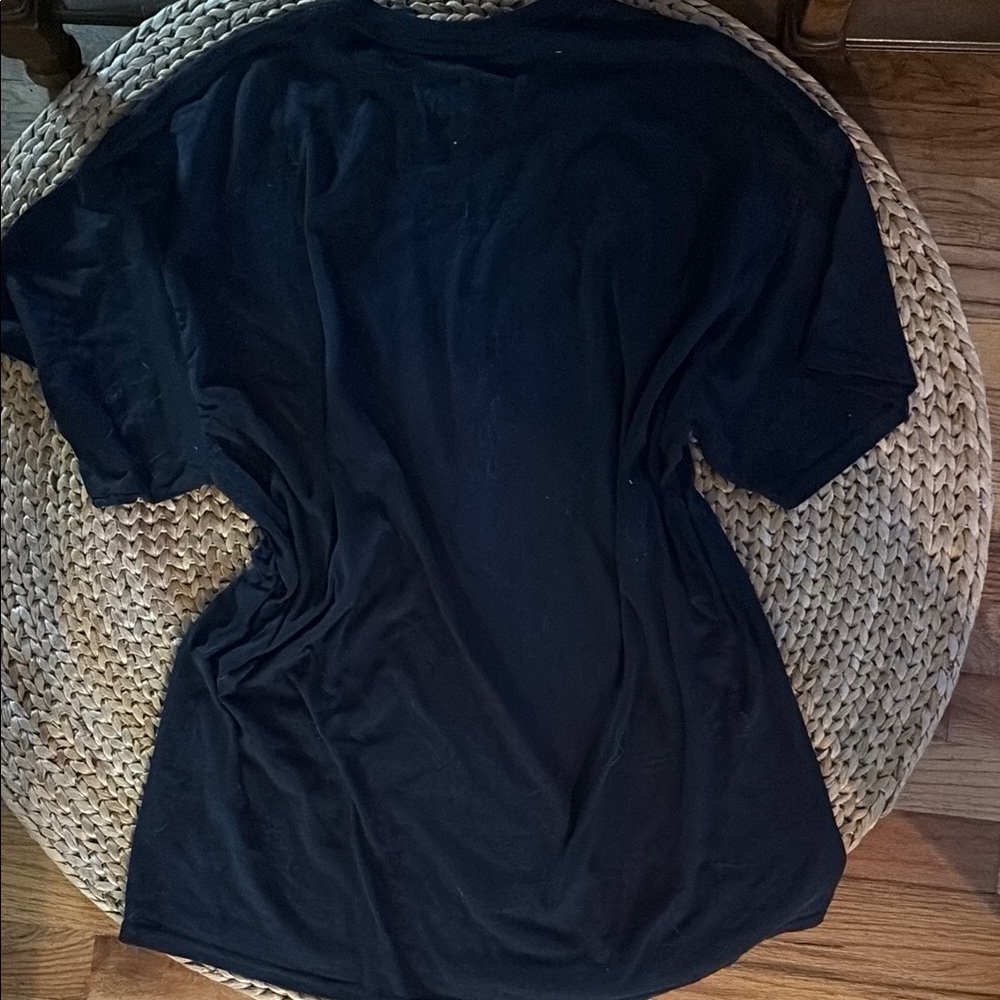 Gildan Black T-Shirt Haters gone Hate  with White Text Size XL. 💯cotton! #relax - Picture 3 of 3